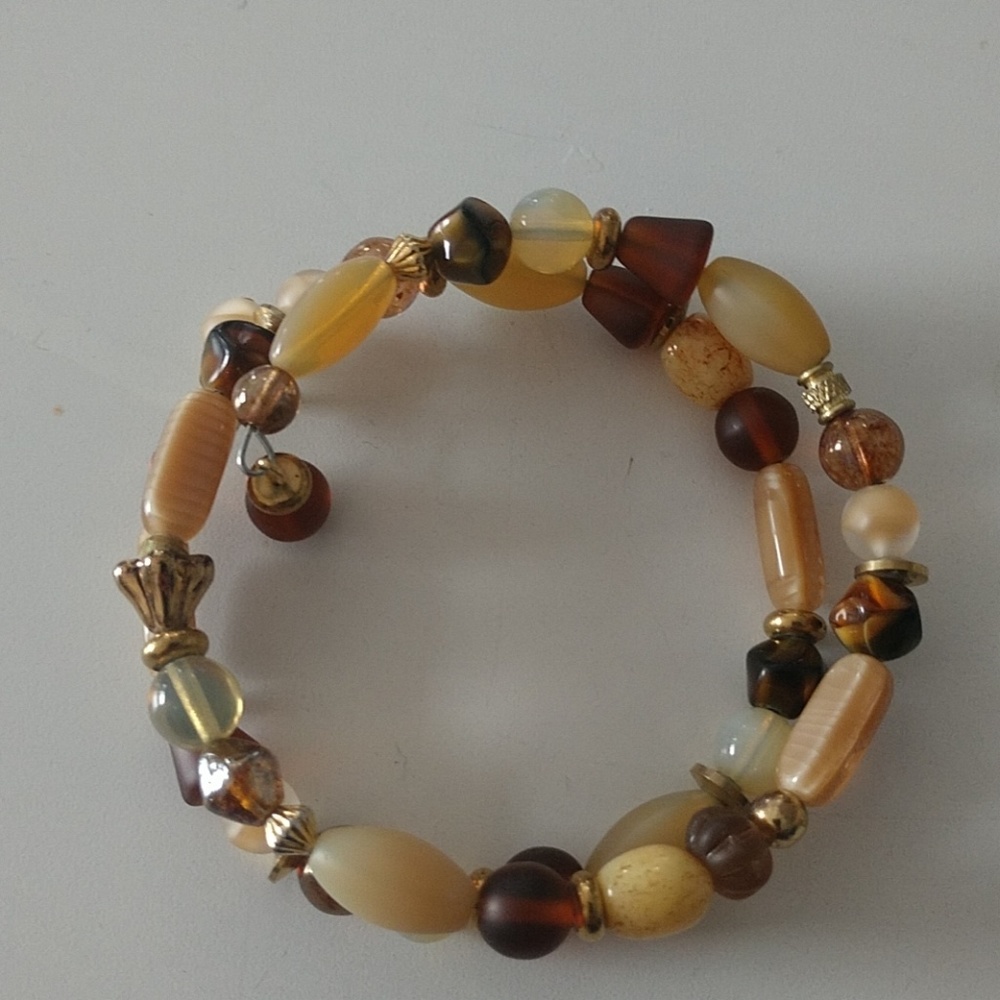 Brown tone bracelet